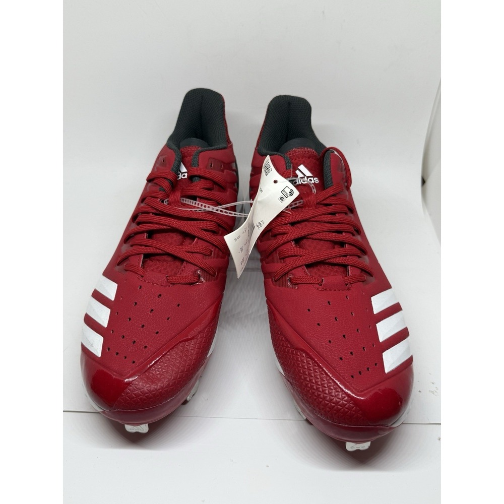 Size 8 - Adidas Icon Bounce Power Red Cleats